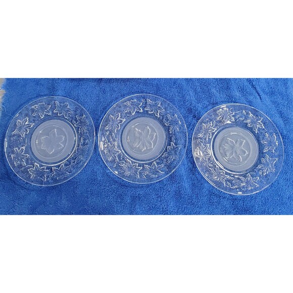 Vintage Princess House Fantasia dessert plates 3 count - Picture 2 of 9